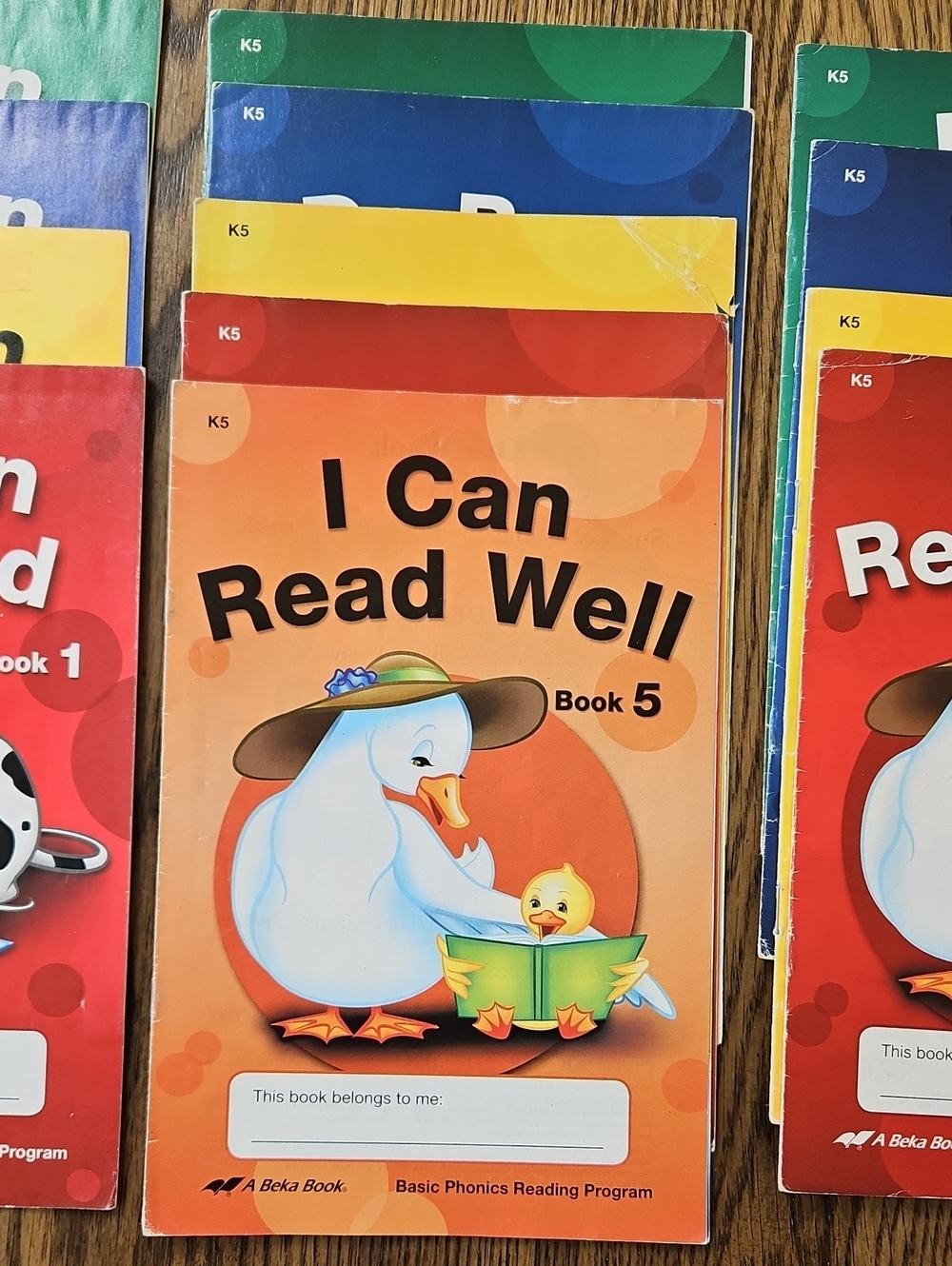 A Beka K5 Phonics, Reading & Writing Set - Red Accent - Picture 9 of 13